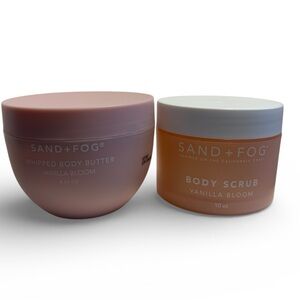 Same & Fog “Vanilla Bloom” Body Butter & Scrub Set - NWT ***10 Oz each